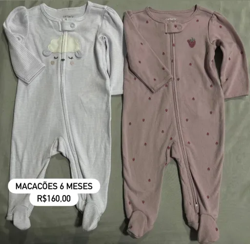Macacões 6 meses Carters 
