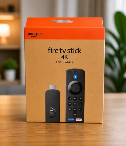 Amazon Fire TV Stick 4K Plus com Alexa e Wi-Fi 6