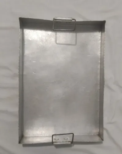 Assadeira Retangular de Alumínio e Cuba Inox