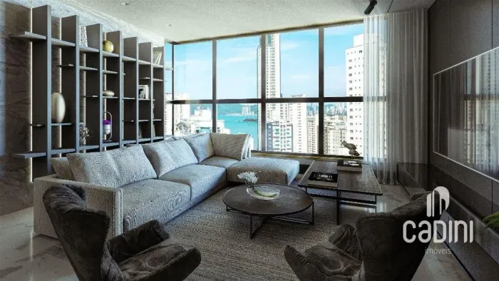 Torre de Booz | Apartamento com 3 dormitórios à venda, 132 m² por R$ 2.950.000 - Pioneiros