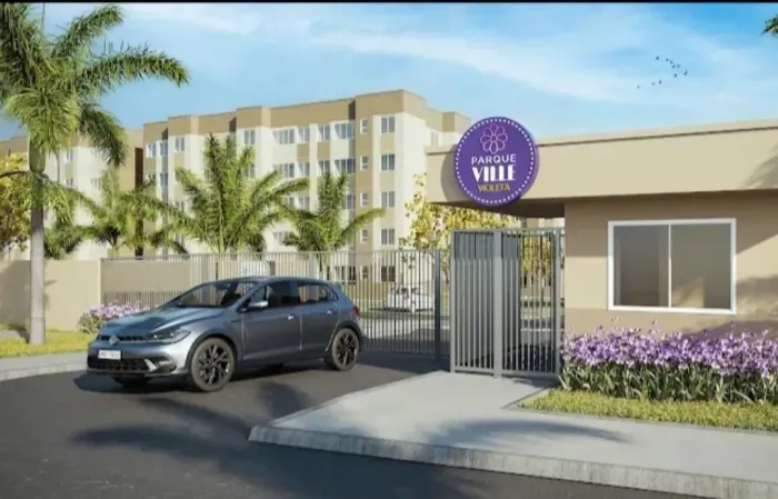 Apartamento para aluguel com 2 quartos em Cond. Parque Ville Violeta-Manaus=AM