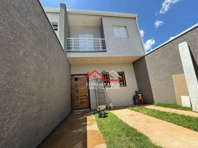 Sobrado com 3 dormitórios à venda, 88 m² por R$ 420.000,00 - Portal Das Alamedas - Franco