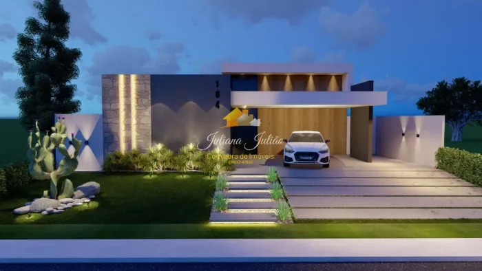 CASA LINEAR EM ALTO PADRÃO COM 3 SUÍTES A VENDA NO CONDOMÍNIO VIVERDE 3 EM RIO DAS OSTRAS 
