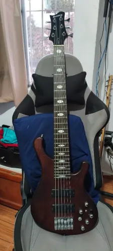 Contrabaixo Strinberg SAB-66 6 Cordas com Upgrade Sonorus CP610 - Excelente Estado