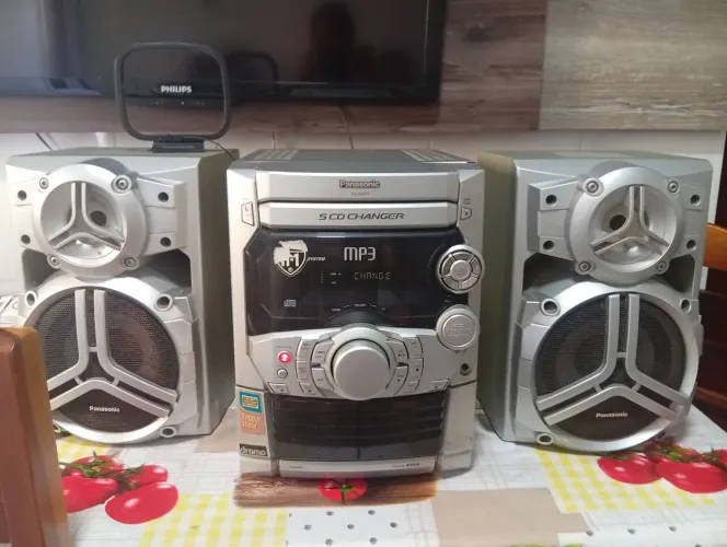 Som Panasonic antigo