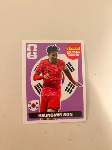 Heungmin Son - Lilás - Figurinhas da copa