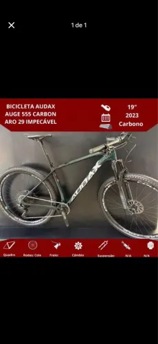 BICICLETA AUDAX AUGE 555 - 2023/24