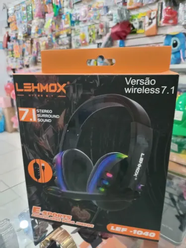 Fone gamer Lehmox 