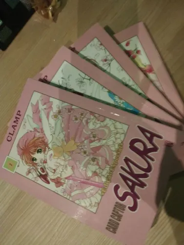 Kit 4 Volumes (1, 2, 3 e 5) Sakura Card Captor Edição especial