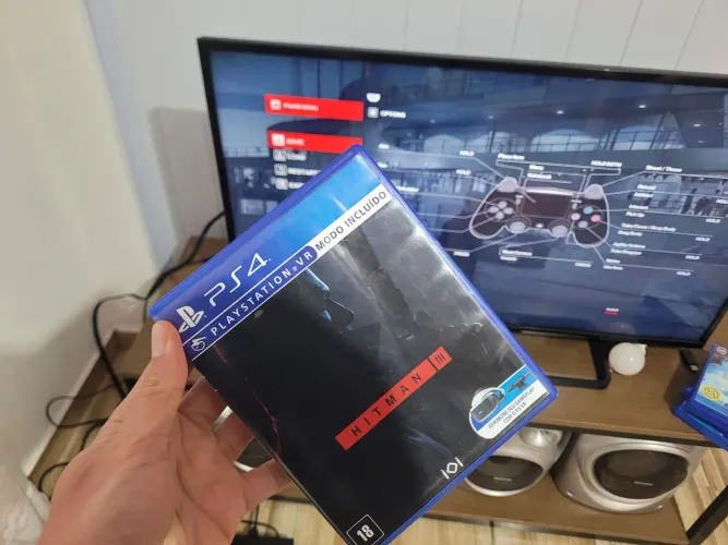 Jogo Hitman 3 mídia física bluray Playstation 4