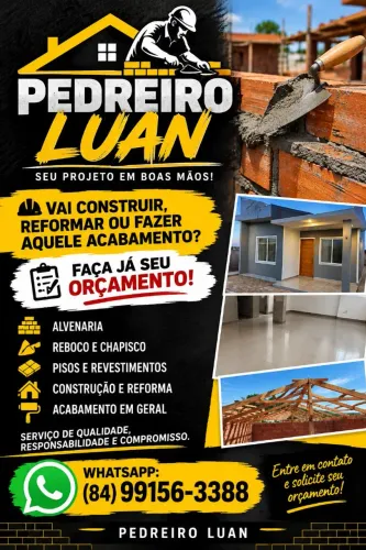 PEDREIRO LUAN