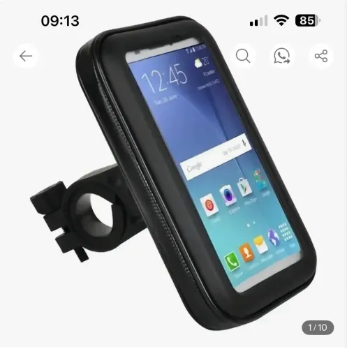 Suporte celular impermeável touch