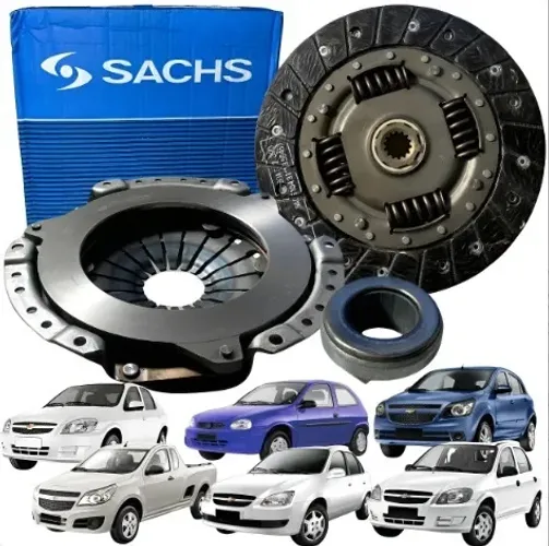 KIT EMBREAGEM CHEVROLET CORSA 2002 EM DIANTE/COBALT/PRISMA/ONIX 2011 EM DIANTE SEM O ATUAD