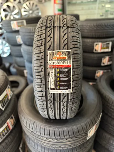Pneu Crystone 235/60/16 Remold com borracha vipal (instalação grátis)