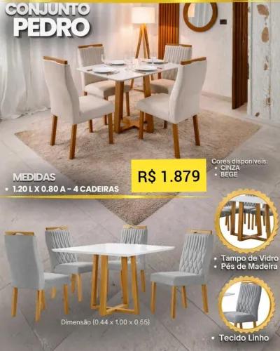 Mesa de jantar 1.879
