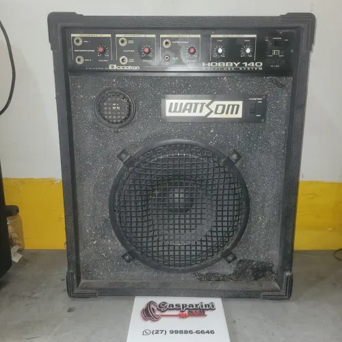 Caixa de som Wattsom com Bluetooth (alto falante de 12")