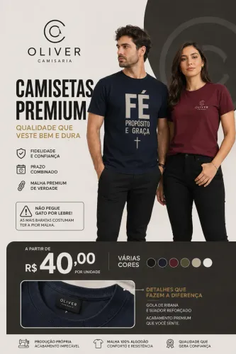 Camisas premium - Estampas DTF personalizadas