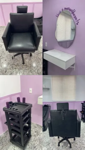 Móveis para salão de beleza