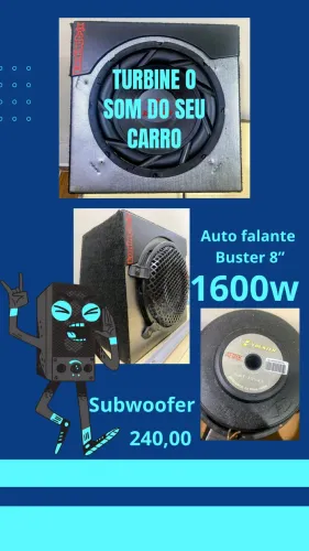 Caixa de som automotivo