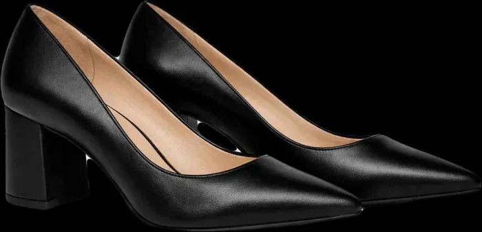 Scarpin preto COURO LEGÍTIMO nunca usado