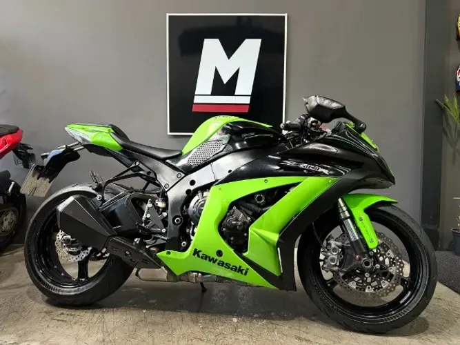 KAWASAKI NINJA ZX-10R ABS 2012 25.000km - Revisada - Sem detalhes - Com acessórios