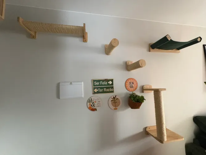 Acessório/playground para gatos 