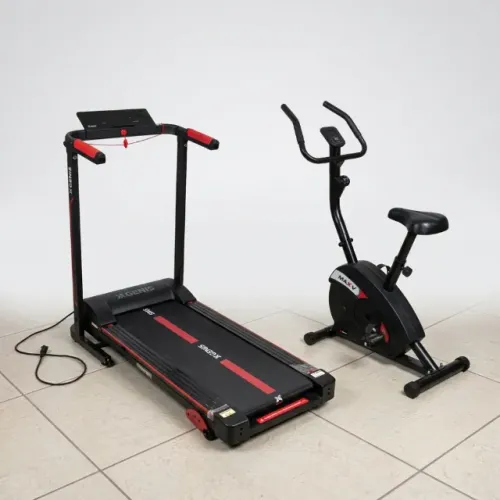 Kit Academia em Casa - Esteira Genis GT 500 + Bicicleta Ergométrica Dream Max V