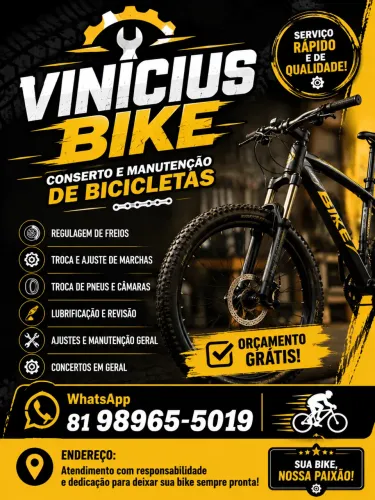 CONSERTOS E REVISÕES DE BIKES, E NOSSA SENHORA DO Ó, CHAMA NO ZAP PARA MAIS INFORMAÇÕES?
