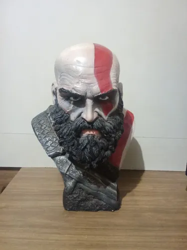 busto escultura Kratos 30 cm