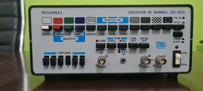 Gerador de barras Megabrás, modelo GC-808, vendo ou troco