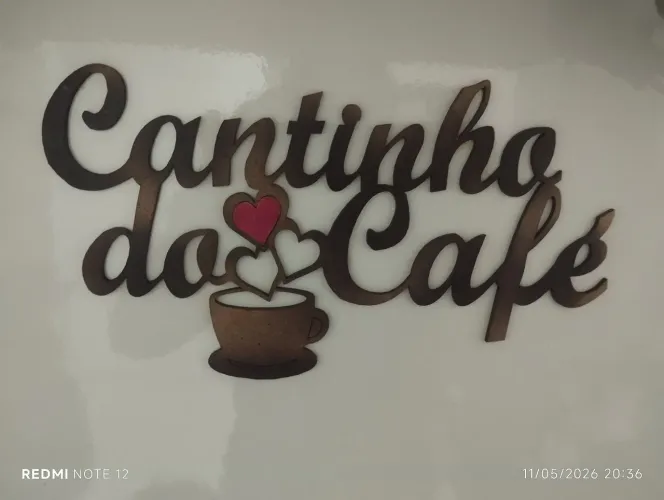 Placa cantinho do café ?