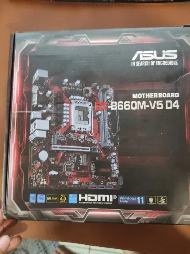 Placa mãe ASUS EX-B660M-V5 D4 (LGA 1700)