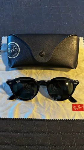 Óculos De Sol Ray Ban Round Rb2180l 601/71-51