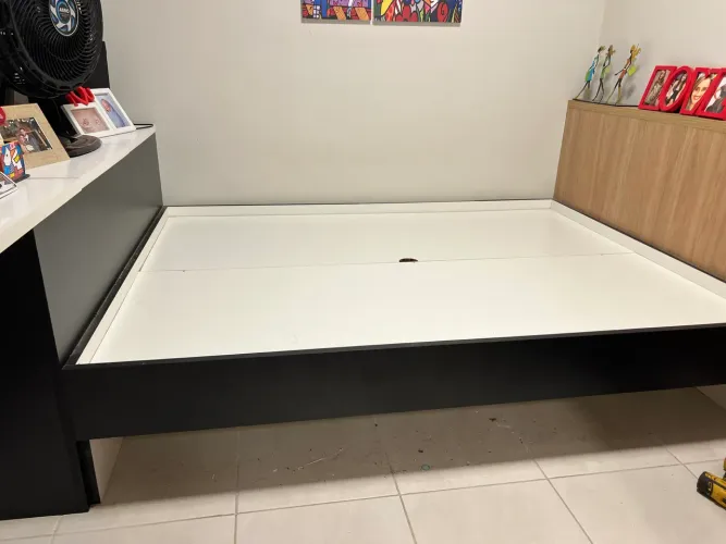 Base de cama com gavetão
