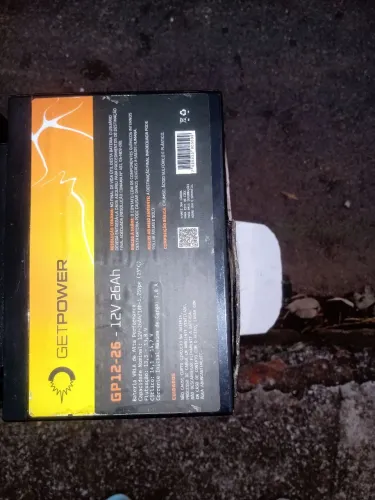 bateria de circulo profundo get pawer de chumbo 12 voltis 26 amperis 