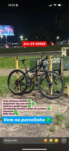Bicicleta aro 29 Sense 