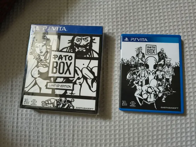 Jogo Pato Box PSVita edição Limitada PlayAsia
