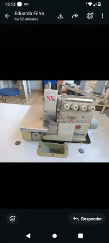 Vende se máquina de costura industria322802