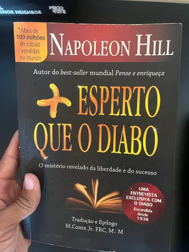 Livro: ?+ esperto que o diabo?-napoleon hill