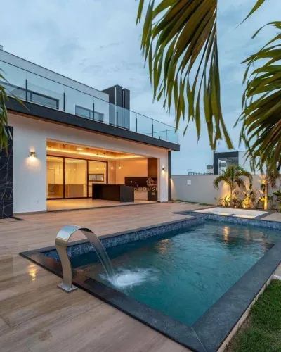 Aluguel casa de luxo no Boulevard Lagoa 4 suítes