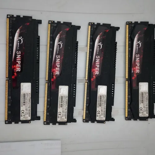 Pentes memória RAM dd3 16gb