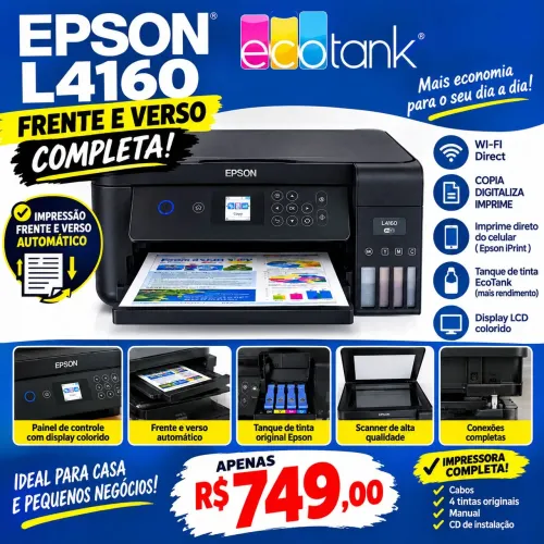Impressora Epson frente verso