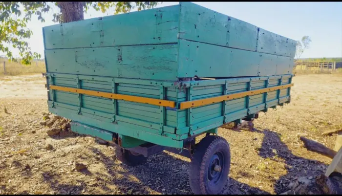 Carreta Agrícola Para Trator - 2 Rodas