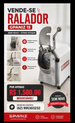 Ralador industrial 220w