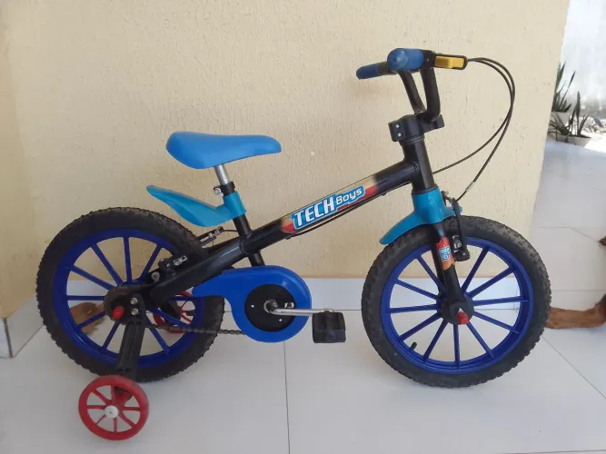 Bicicleta infantil aro 16 menino