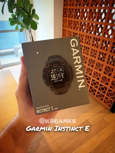 Garmin Instinct 3 45m Preto - Lacrado - ESCRITÓRIO ABC SP
