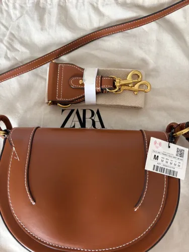 Bolsa Zara marrom