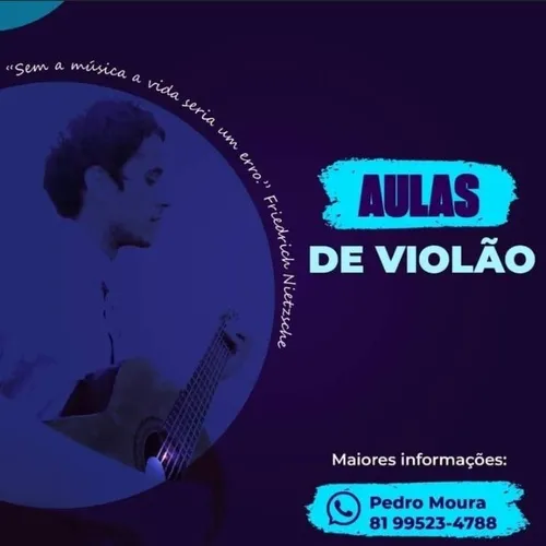 Aulas de Violão - Presencial e Online