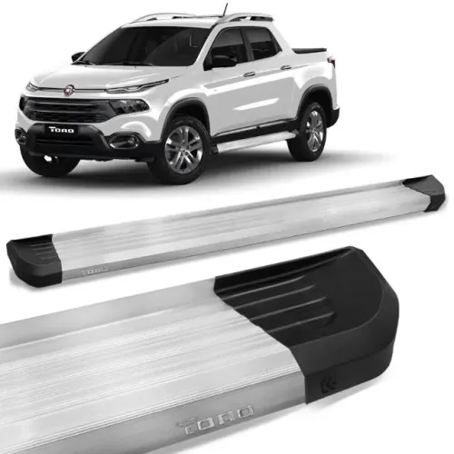 Estribo Fiat Toro Alumínio Anodizado - CK041