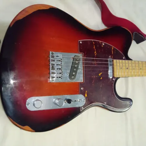 GUITARRA TELECASTER TAGIMA T505 ANTIQUE SUNBURST. ACEITO CARTÃO!
